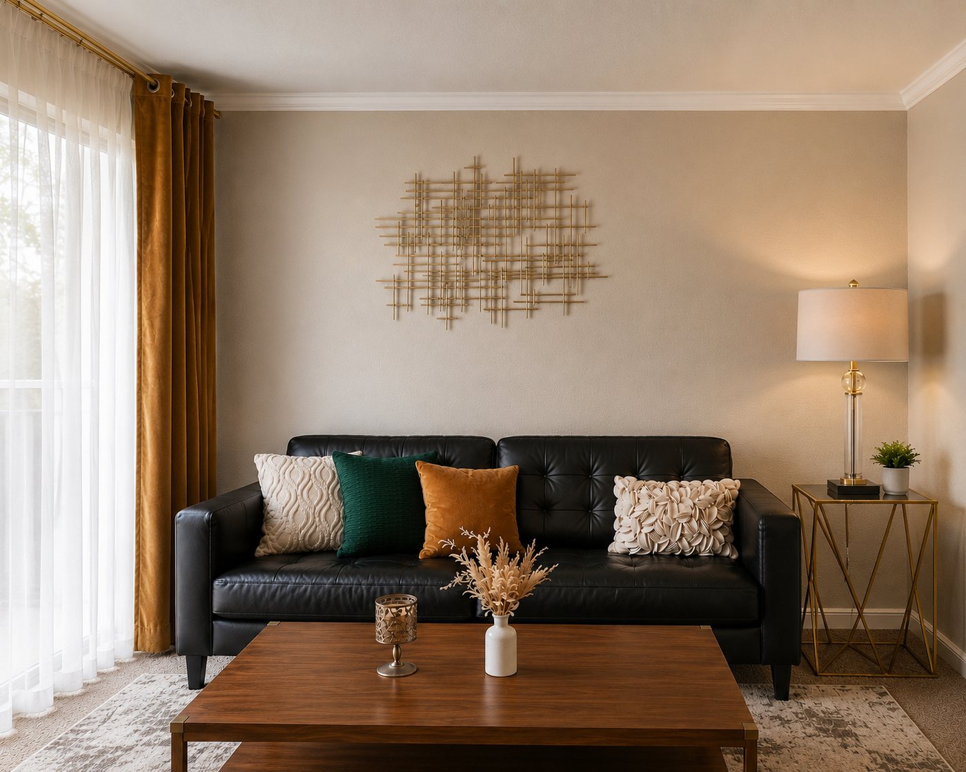 Layered Living, completed interior design project in Bellevue, WA